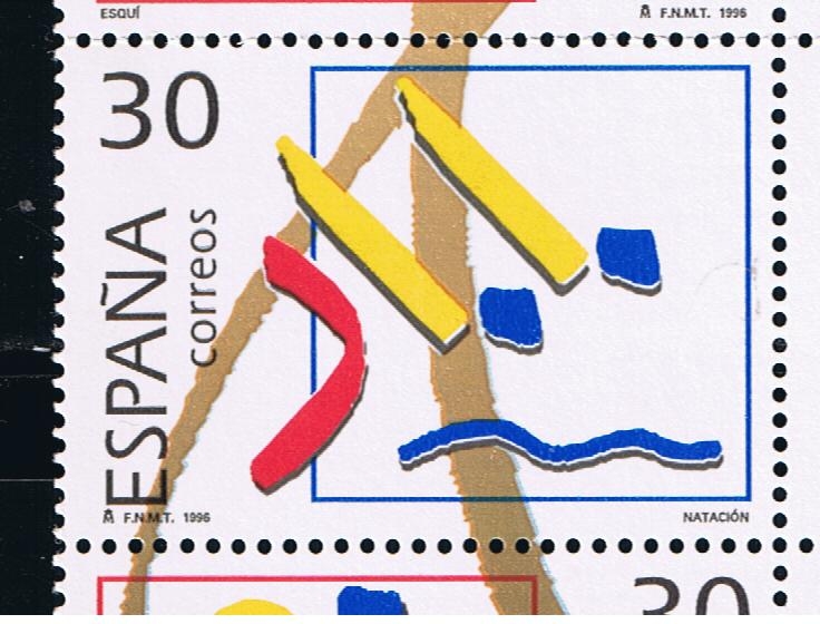 Edifil  3422  Deportes. Olímpicos de bronce.  