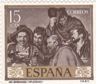 PINTURA-Los Borrachos (Diego Velazquez)    (R)