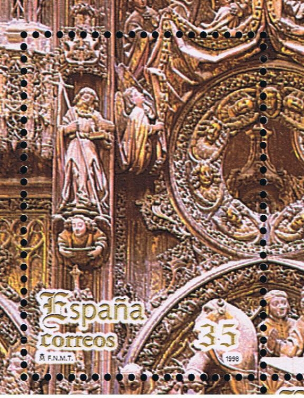 Edifil  3593  La Seo de San Salvador de Zaragoza.  