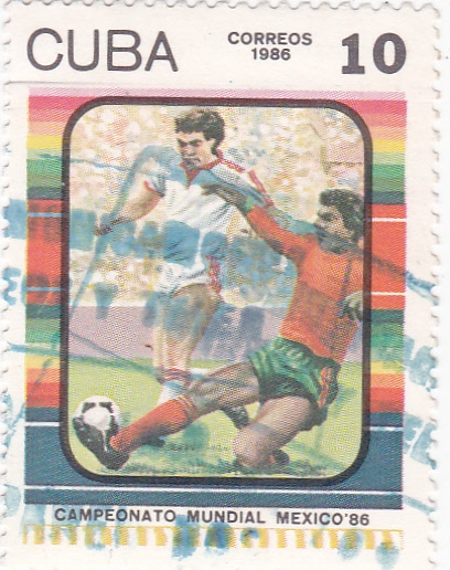 CAMPEONATO MUNDIAL DE FUTBOL MÉXICO'86