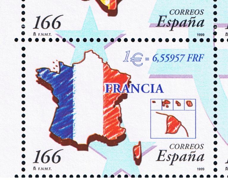Edifil  3638  Paises del Euro.  