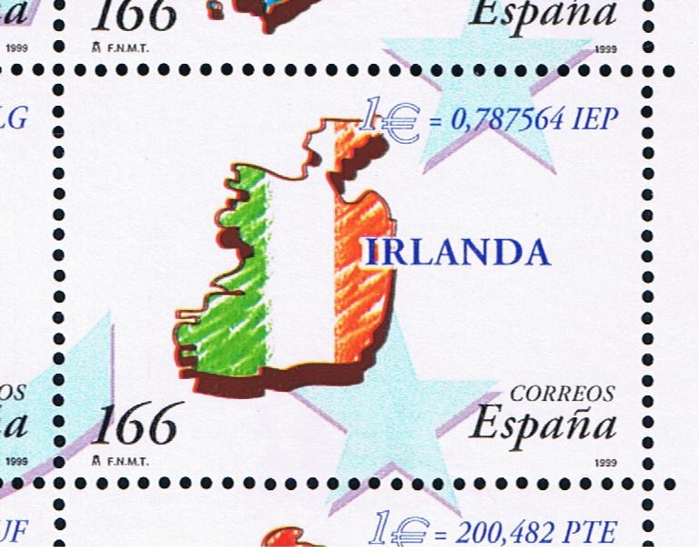 Edifil  3640  Paises del Euro.  
