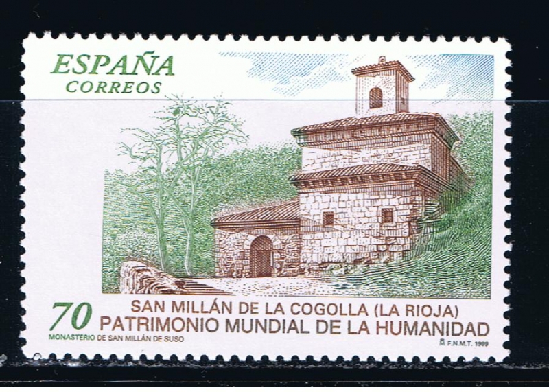 Edifil  3663  Bienes Culturales y Naturales Patrimonio Mundial de la Humanidad.  