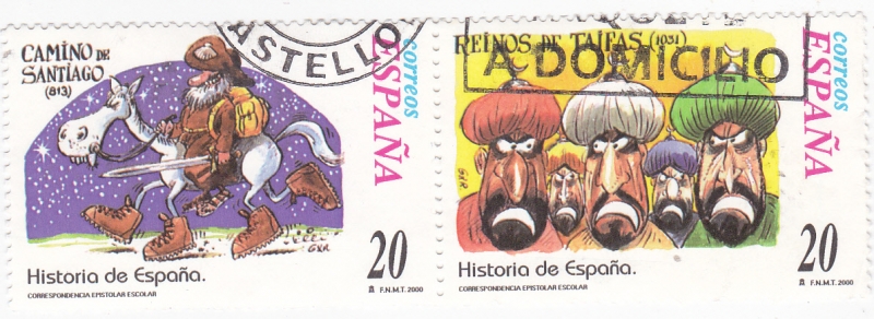 Camino de Santiago y Reino de Taífas-HISTORIA DE ESPAÑA-(S)