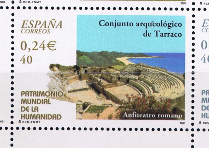 Edifil  3853  Patrimonio Mundial de la Humanidad.  