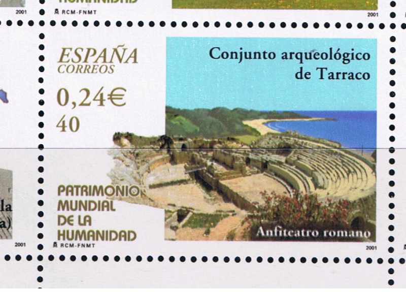 Edifil  3853  Patrimonio Mundial de la Humanidad.  