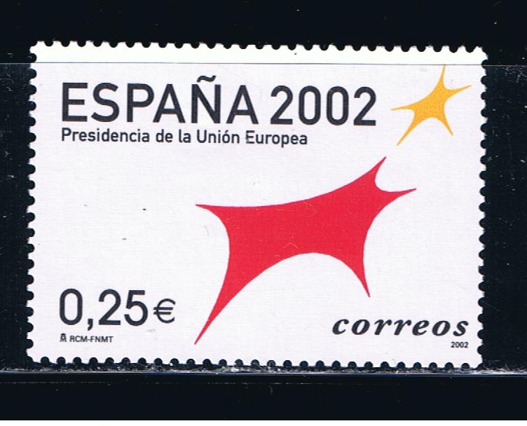 Edifil  3865  España 2002. Presidencia de la Unión Europea.  