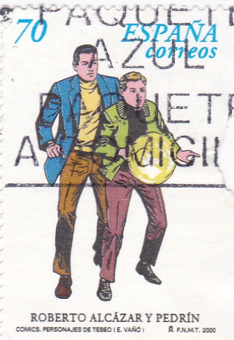 ROBERTO ALCÁZAR Y PEDRÍN-Personaje de Tebeo  (T)