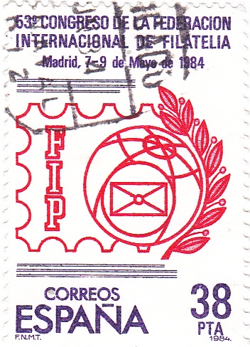 53 Congreso de la Federación Internacional de Filatelia (T) 