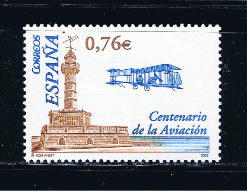 Edifil  4047  Centenario de la Aviación. 