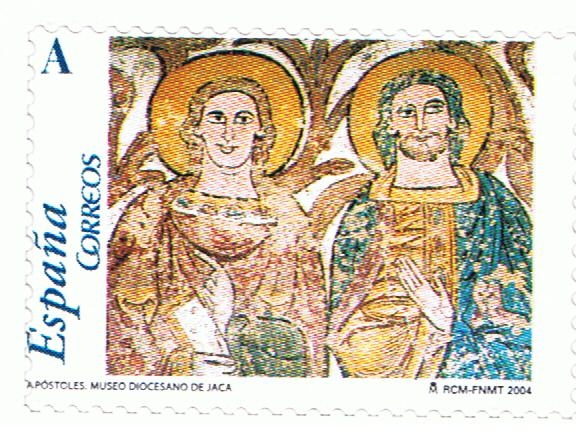 Edifil  4056  El románico aragonés. Xacobeo 2004.  