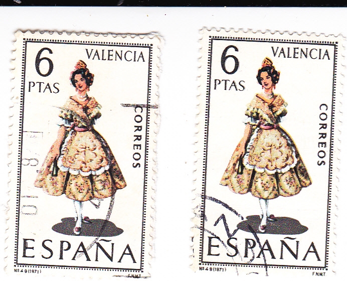 VALENCIA -Trajes típicos españoles (U)