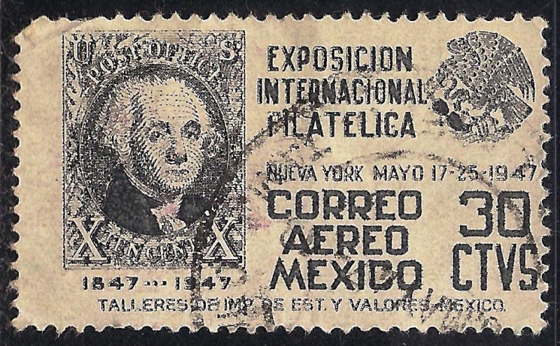 EXPOSICIÓN INTERNACIONAL FILATELICA NUEVA YORK (17-25 mayo de 1947)