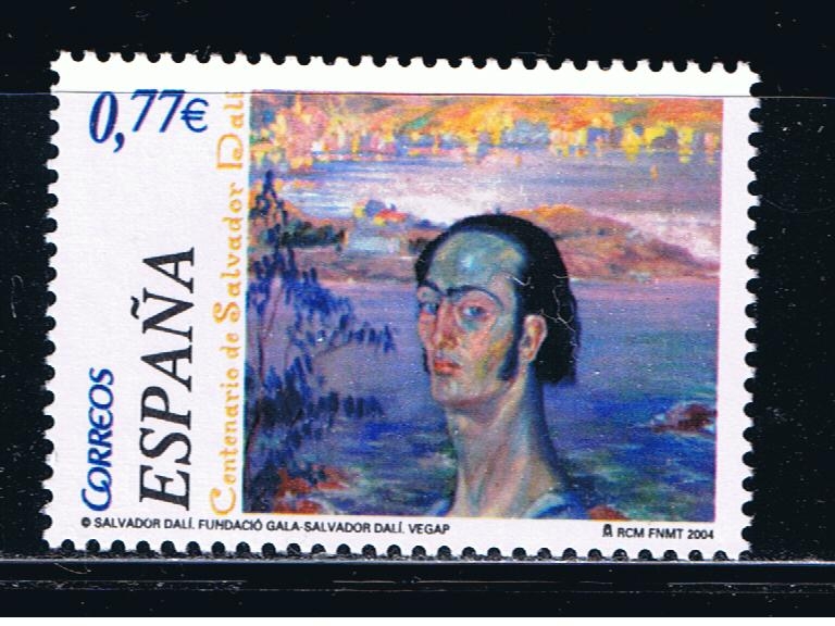 Edifil  4081  Cente. del nacimiento de Salvador Dalí.  