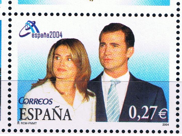 Edifil  4087 A  Exposición >Mundial de Filatelia España´2004.Valencia.  