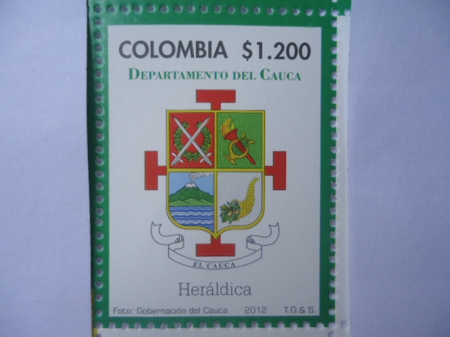 Departamento del Cauca- Heráldica (1/12)