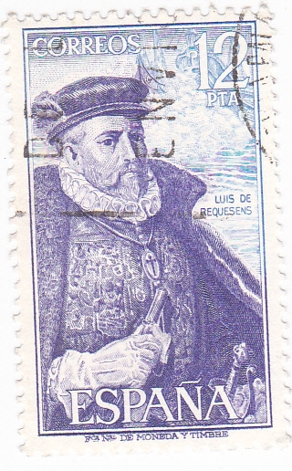 LUIS DE REQUESENS- Personajes españoles  (U)