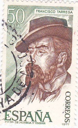 FRANCISCO TÁRREGA- Personajes españoles  (U)