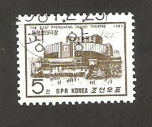 1865 A - Gran Teatro de Pyongyang-Este