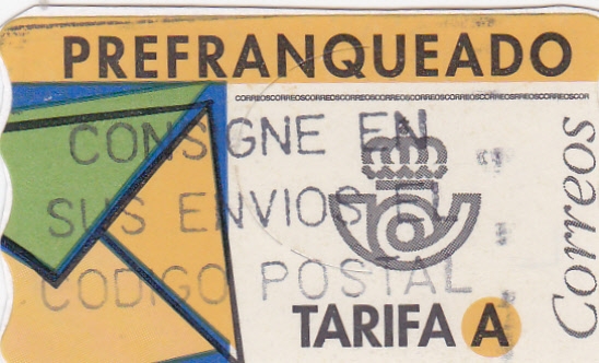 PREFRANQUEO TARIFA A   (V)