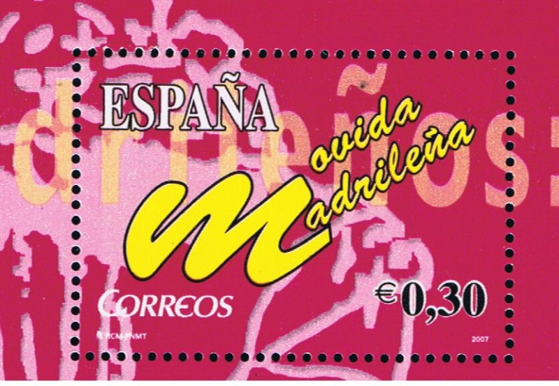 Edifil  4320  25º aniv. de la Movida Madrileña.  