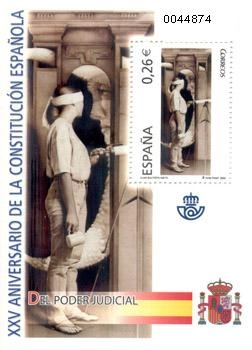 xxv aniversario de la constitucion española JUAN BAUTISTA NIETO  2003 DEL PODER JUDICIAL