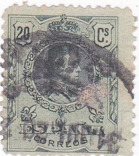 ALFONSO  XIII Tipo Medallón    (V)