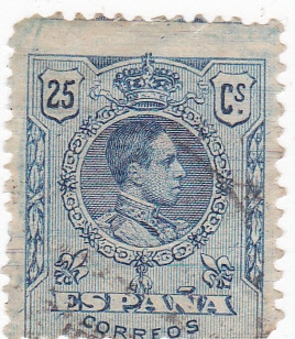 ALFONSO  XIII Tipo Medallón    (V)
