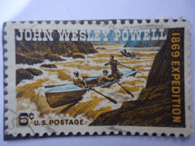 John Wesley Powell - 1869 expedition.