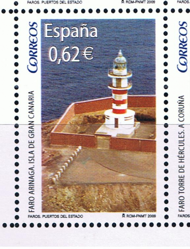 Edifil  4483 D  Faros 2009.  