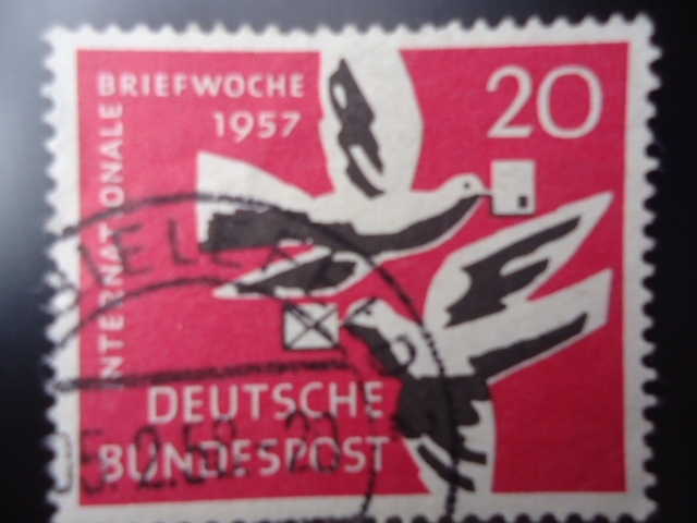 Semana Internacional de la Carta Escrita-Internat Onale Briefwoche 1957