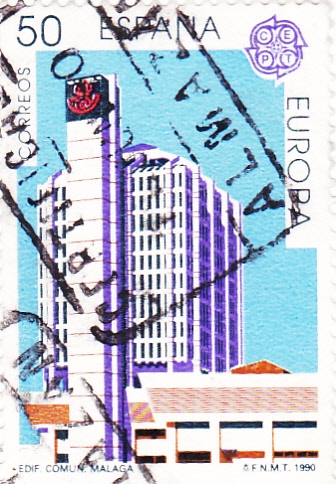 EUROPA CEPT -Edif Común Málaga      (W)-