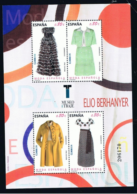 Edifil  4674  Moda Española. Elio Berhanyer.  
