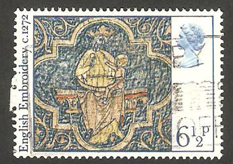 813 - Navidad, tapicería medieval