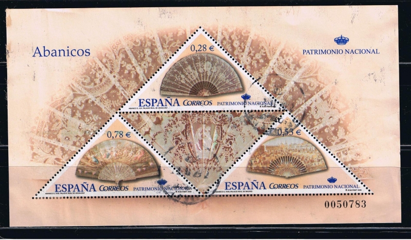 España  Patrimonio Nacional. Abanicos. 