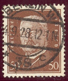 1928-32 Presidente Paul Von Hindenburg - Ybert:411