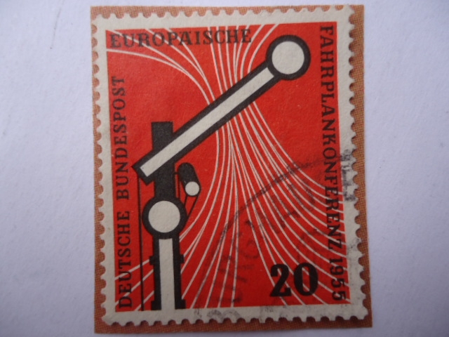 Fahrplankonferenz 1955