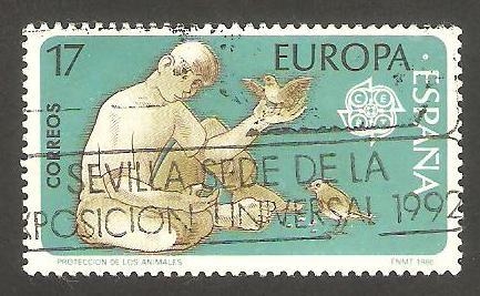 2847 - Europa Cept, protección de los animales