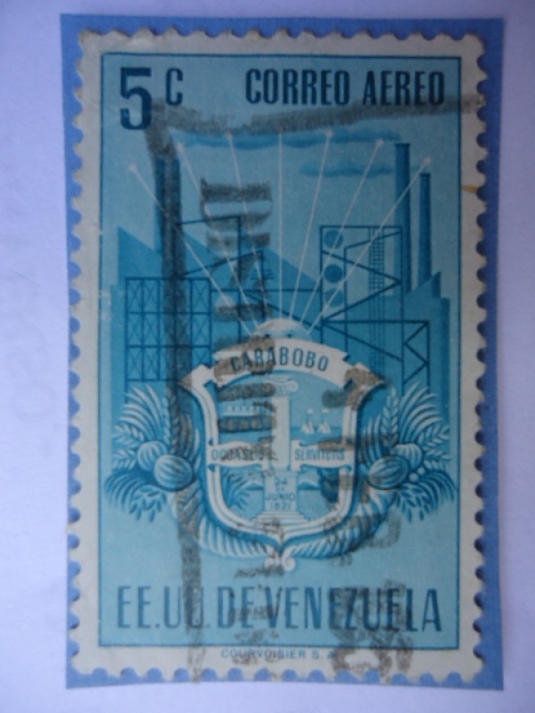 E.E.U.U de Venezuela- Estado: Carabobo- Escudo