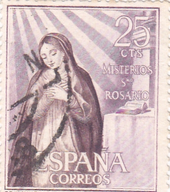 Anunciación - Misterios del Santo Rosario (1)