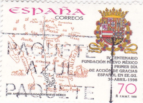 400 ANIVERSARIO FUNDACIÓN NUEVO MÉXICO 