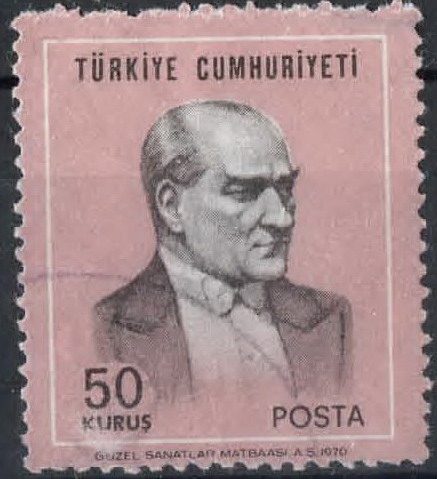 TURQUIA SCOTT_1836 KEMAL ATATÜRK. $0.2
