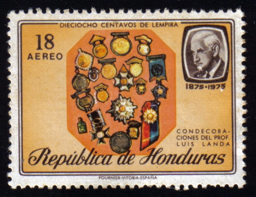 Condecoraciones del Profesor Luis Landa