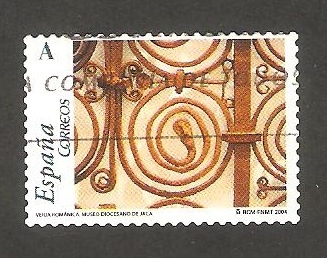 4052 - Románico aragonés, Reja de la ermita de Santa María de Iguácel, Huesca
