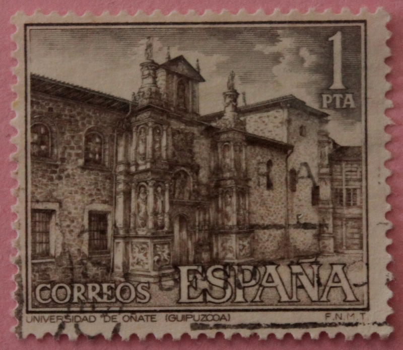 Universidad de Oñate (Guipúzcoa). Serie turística. Edifil 2129