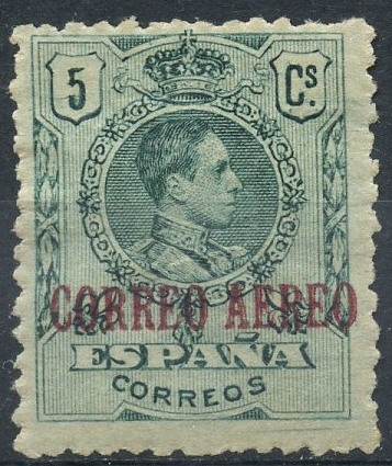 ESPAÑA 292 ALFONSO XIII TIPO MEDALLON
