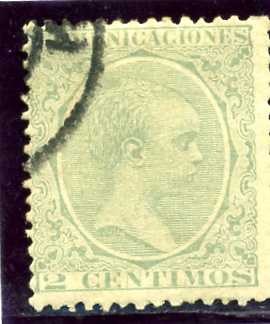 Alfonso XIII. Tipo pelon