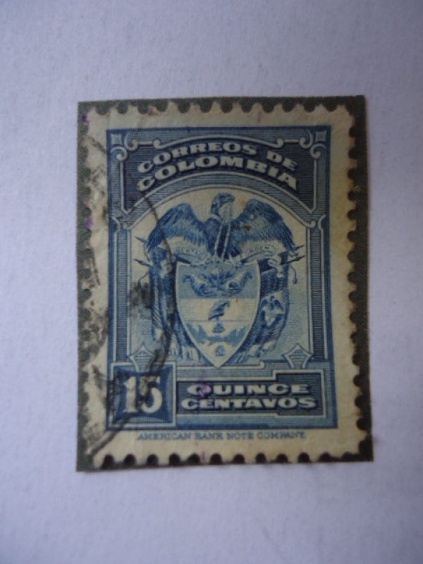 Escudo Nacional - Correos de Colombia.