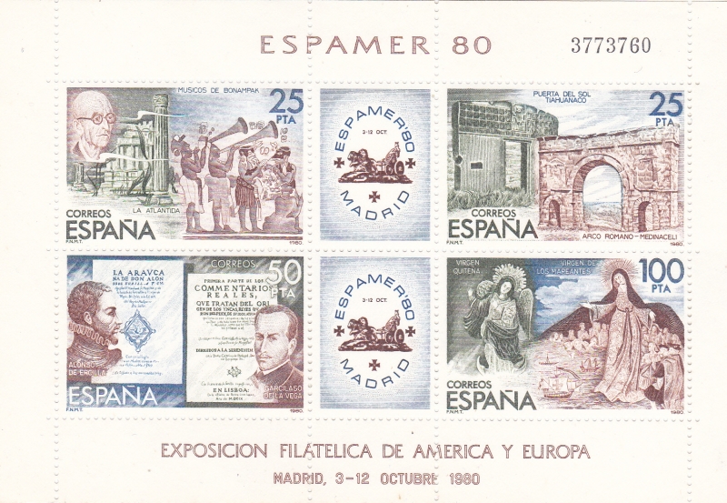 EXPOSICIÓN FILATÉLICA DE AMERICA Y EUROPA -venta- (6)