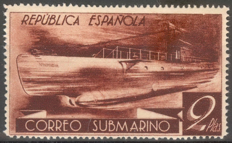 ESPAÑA 776 CORREO SUBMARINO